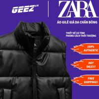ราคา ️ เสื้อกั๊กหนังเทียม ZARA - สินค้า Surplus - ของแท้ 100% (41608825949)