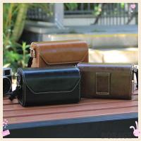 ราคา กล้อง BORAG, สายปรับได้กระเป๋าเก็บแบบพกพา, หนังย้อนยุคกันน้ํากันกระแทกฝาครอบป้องกันสําหรับ Nikon J1/Leica D-LUX/ G5X/Fuji X100V/ RX1 Universal (47854461591)