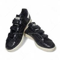 ราคา [มือสองของแท้ 100% สภาพดีมากๆ]_ADIDAS STAN SMITH VELCRO หนังลายงู (48454761588)