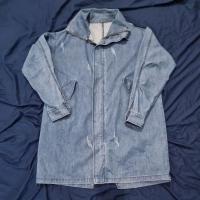 ราคา แจ็คเก็ตยีนส์ oversize ซิปหน้างานสวย used (24147783100)