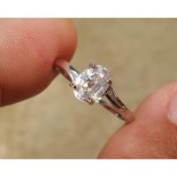 ราคา PY Beauty ร้านนี้ขายแต่ของแท้ค่ะ แหวนเงิน 925 Sterling silver ฝังพลอยเพทายขาว น้ำหนัก 1.40 กะรัต พลอยสวย ใส ไร้ตำหนิค่ะ (2727613986)