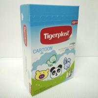 ราคา Tigerplast ลายการ์ตูน 100ชิ้นพลาสเตอร์ปิดแผลชนิดพลาสติกu (1555315900)