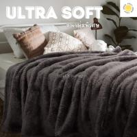 ราคา ส่งฟรี ส่งไว Fully ผ้าห่ม Ultra Soft รุ่นหนานุ่ม ขนาด 5 ฟุต ผ้าห่มนุ่มแบบขนแกะ สีพื้น ผ้ารองถ่ายสินค้า (14612732601)