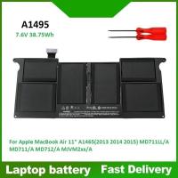 ราคา ☸A1495 battery for MacBook Air 11 inch a1465 2013 2014 2015 md711 /a md712 /a md711 /b md712/B Free screw base (44306265101)
