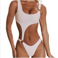 ราคา Bold Sexy Cut Out One Piece บิกินี่สไตล์บราซิล ชุดบิกินี่วันพีซตัดสุดเซ็กซี่ (27490029169)