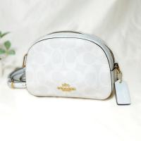 ราคา พร้อมส่ง แท้ มือหนึ่ง ตำหนิเบา #ลดโหดโกรธโควิด Coach MINI SERENA CROSSBODY IN SIGNATURE CANVAS (COACH 2628) (23074644440)