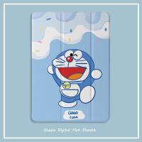 ราคา เคส ลายการ์ตูนโดราเอมอน พร้อมช่องใส่ปากกา สําหรับ iPad pro 11 2022 iPad air 4 5 mini 1 2 3 4 5 6 iPad gen 7 8 9 10 (22257986997)