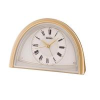 ราคา SEIKO นาฬิกาปลุก รุ่น QHE145G สีทอง (295586960)
