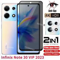 ราคา ฟิล์มกระจกนิรภัยกันรอยหน้าจอ ป้องกันการแอบมอง สําหรับ Infinix Note 30 VIP 2023 Infinix Note 30 30i Note30 InfiniNote30 VIP Note30VIP Pro 4G 5G (23372640161)