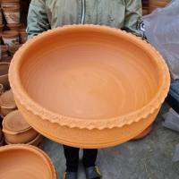 ราคา อ่างดินเผา 16 นิ้ว อ่างแมวนอน อ่างปลูกบัว อ่างทำน้ำตก อ่าง อ่างดินเผา (16909480988)