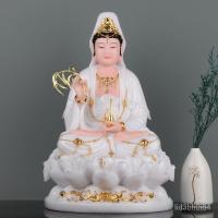 ราคา พระพุทธรูปเจ้าแม่กวนอิมหินอ่อนสีขาวเจ้าแม่กวนอิมพระโพธิสัตว์ IJGB (29360496672)