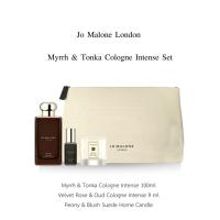 ราคา Set Jo Malone Myrrh & Tonka Cologne Intense 100 ml + Rose Oud 9 ml + Peony Candle ป้ายคิงพาวเวอร์ (24026291841)