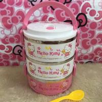 ราคา ปิ่นโตคิตตี้ ปิ่นโตเก็บความร้อนได้ กล่องใส่อาหาร (2820718815)