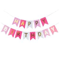 ราคา ธงวันเกิด HAPPY BIRTH DAY ใช้เป็นพร็อพ ตกแต่ง ในงานปาร์ตี้ เก๋ๆ (9136874220)