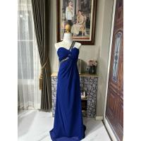 ราคา ชุดราตรียาวบ่าเดี่ยว(ไซส์ XL)สีน้ำเงิน#มือสอง (28217102826)