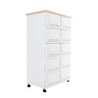 ราคา ออกใบกำกับภาษีได้ ส่งด่วน UP ตู้ลิ้นชักพลาสติก (ท๊อปไม้) SUMO-WOODTOP DUO (5ชั้น) พร้อมล้อ มีบริการเก็บปลายทาง ผลิต 3วัน (44553832124)