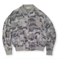 ราคา เสื้อแจ็คเก็ตบอมเบอร์เบา DKNY Silk Camoflag ล้วน (51853401764)