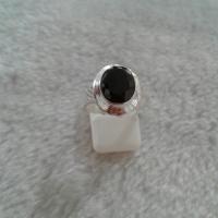 ราคา แหวนเงินแท้ 92.5 หัวนิลดำ (387692810)