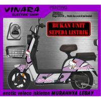 ราคา Veloce kitty (NOT A ELECTRIC BIKE UNIT) Exotic/Veloce/SKLETON สติ๊กเกอร์รูปลอกสําหรับ kitty motif จักรยานไฟฟ้าสําหรับ Exotic/Veloce/SKLETON ยี่ห้อ selis (55551298900)