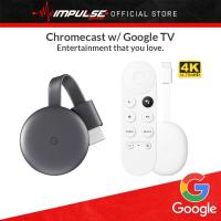ราคา Google Chromecast HD / 4K พร้อม Google TV/ Chromecast V3 [รับประกัน 1 ปี] (22068929266)