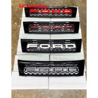 ราคา กระจังหน้าแต่ง FORD Ranger 2012-2014 ( V2 ) ไฟส้ม มีสีให้เลือก พร้อมอุปกรณ์ครบชุด ( L ) (24279147957)