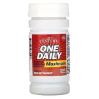 ราคา 21st Century, One Daily, Maximum [ 100 Tablets ] Multivitamin Multimineral Supplement ,life Extension Multivitamin (8643633830)