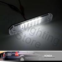 ราคา 2X For Honda Civic EJ EK 96-98 CR-X Del Sol 93-97 6th Gen LED License Number Plate Light Lamp Canbu (54752536070)