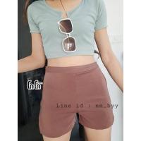 ราคา ขาสั้นฮานาโกะ เอวสูง กางเกงผ้าฮานาโกะ หนานุ่ม (8705779407)