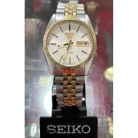 ราคา Seiko 5 automatic Datejust 2K (SNXJ90) ขอบหยักหลักสอดนิลหน้าแป้ง PP5 (27858089095)