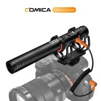ราคา COMICA CVM-VM20 Shotgun Microphone Super Cardioid Video Microphone with Shock Mount, ชุดไมโครโฟนกล้องสําหรับสมาร์ทโฟน/กล้อง DSLR/กล้องวิดีโอ,สําหรับการสัมภาษณ์/บันทึกวิดีโอ (19185979951)