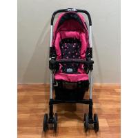 ราคา รถเข็นเด็กมือสอง Melody Moonเบาะสีดำชมพู น่ารัก สีสวยหวาน (23221460979)