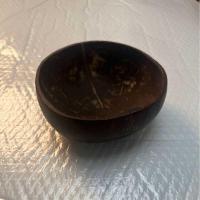 ราคา เวียดนามธรรมชาติที่ทําด้วยมือชามกะลามะพร้าวเก่าชามกะลามะพร้าวขนาดกลางชุดไหหลําสลัดไม้ (54452362796)