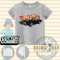 ราคา Hot Wheels 1970 Dodge Charger เสื้อผ้าเด็กผู้ชาย 1-12 ปี (24912300807)