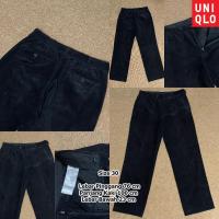 ราคา กางเกงผ้าลูกฟูก Uniqlo มือสอง มือสองเหมือนใหม่ Size 30 (23135775957)