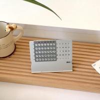 ราคา ปฏิทิน ปฏิทินตั้งโต๊ะโลหะ ปฏิทินมินิมอล ปฏิทินตั้งโต๊ะ mental calendar | faryheyz (23974871146)