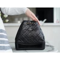 ราคา CHANEL กระเป๋าสะพายหลัง cowhide สไตล์คลาสสิก ดีไซน์ใหม่ มาพร้อมชิปป้องกันของปลอม (43777897008)