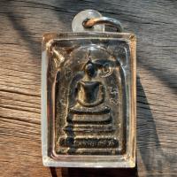 ราคา พระสมเด็จเนื้อผงผสมผงใบลาน เก่าแท้ ไม่ทราบเกจิ มีจารทั้งองค์หน้าหลัง สวยคลาสสิค มีจารทั้งองค์ (43876562091)