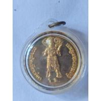 ราคา หลวงพ่อโต วัดพนัญเชิง เนื้อทองฝาบาตร หลังเทพเจ้าองค์กวางมักเทียนอ๋อง คุ้มครองดวงชะตา ประจำปีระกา (42064706790)