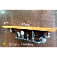 ราคา ชั้นวางสไตล์ลอฟท์วินเทจ ชั้นวางของ (11863960153)