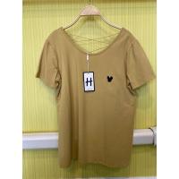ราคา เสื้อยืดป้ายไฮโซ ปักมิกกี้ (8008437498)