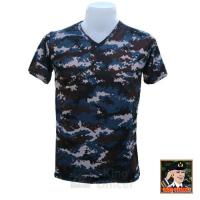 ราคา เสื้อยืดทหารอากาศ ลายพราง กองทัพอากาศ คอวี ผ้าไมโครเกรดพรีเมี่ยม (8971767306)