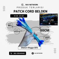 ราคา CABLE PATCH CORD UTP CAT 6 GIGABYTE 50 CM BELDEN (46702952295)