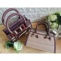 ราคา กระเป๋าสานงาน Handmade จากต้นกก (3217571616)