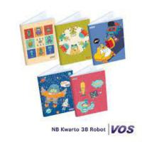 ราคา Kwarto Notebook 38 แผ่น VOS Robot (Unit) (25887711212)