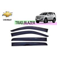 ราคา กันสาด/คิ้วกันสาด เชฟโรเลท เทรลเบลเซอร์ Chevrolet Trailblazer ปี 2012-2020 สีดำ มีสกรีนโลโก้ (5239106536)