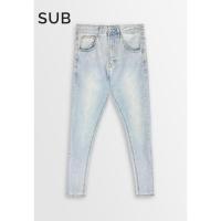 ราคา SUB Men Skinny Fit Long Jeans - สีน้ําเงิน - 410426 / กางเกงยีนส์ Seluar Panjang Skinny Fit Lelaki - Biru (42265655852)