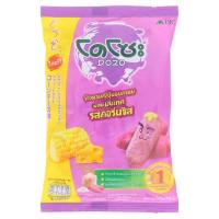 ราคา HOT โดโซะ ข้าวหอมญี่ปุ่นอบกรอบผสมมันเทศ รสคอร์นชีส 10 ซอง Dozo Corn Cheese Flavored Japanese Rice Cracker with Sweet P (9375083172)