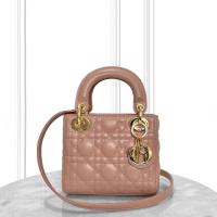 ราคา สินค้าแท้มือสอง กระเป๋า Dior Princess Diana กระเป๋าถือ กระเป๋าสะพายข้าง กระเป๋าผู้หญิงสีชมพู (43301191803)