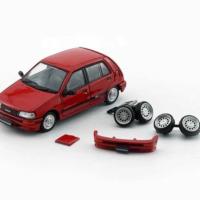 ราคา BMC 1/64 รถโลหะผสม Daihatsu Charade 1991 โมเดลรถ Daihatsu พร้อมอุปกรณ์เสริมดัดแปลง (52203842426)