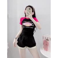 ราคา เสื้อยืด Babytee แขนคละสี คอกลม พิมพ์ลายน่ารัก (รูปถ่ายจริง) (24425244973)